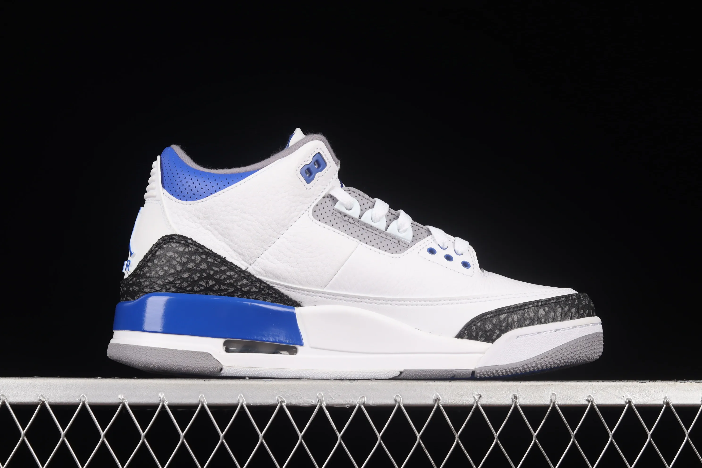All categories Air Jordan Jordan series basketball shoes Air Jordan 3 foreign trade version Air Jordan 3 "Racer Blue" AJ3 Joe 3 Racing Blue CT8532-145